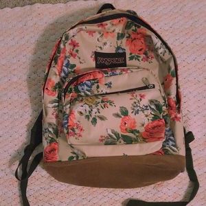 COPY - cute jansport floral school backpack